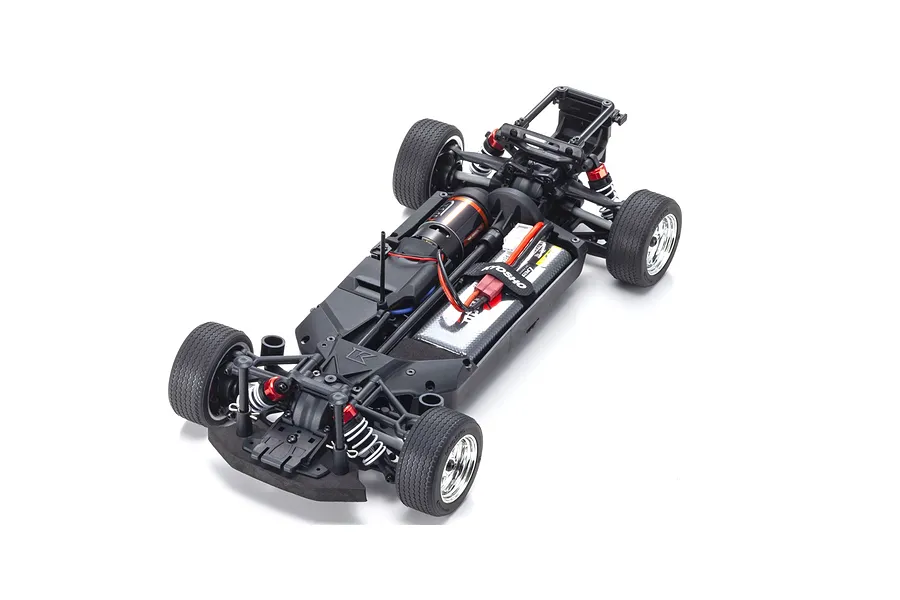Kyosho Fazer Mk2 1969 Ford Mustang Boss 429 RC Car Electric 4WD 1/10 Scale RTR - Black Jade image 149061