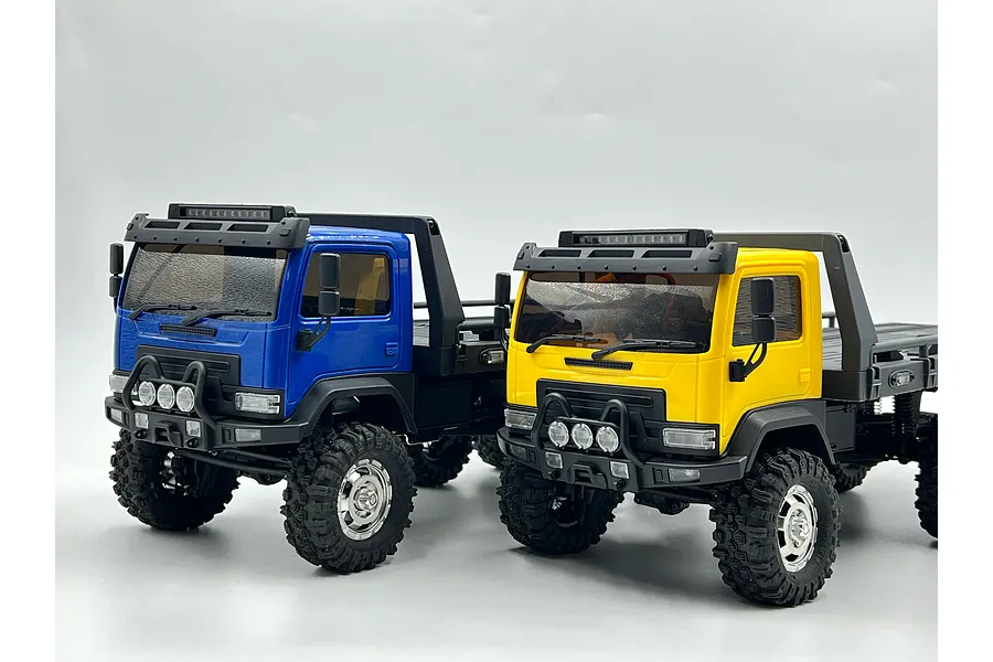 Hobby Plus CR-18P Arktos V1.5 6x6 Flatbed RC Truck Electric 6WD 1/18 Scale RTR - Sand image 149116