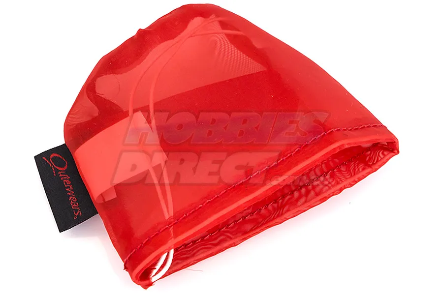 Outerwears Red HPI Baja Air Filter Cover image 14930