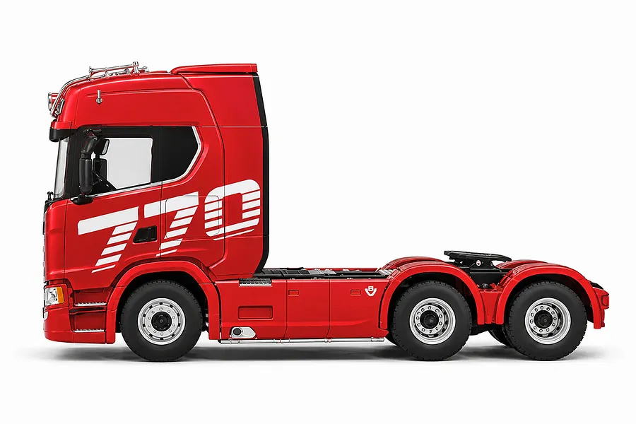 Huina Scania 770S RC Semi Truck 4WD 1/18 Scale RTR - Red