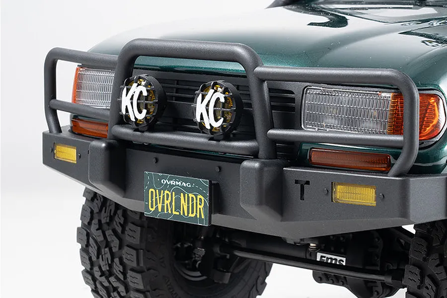 FMS FCX10 OVR LC80 RS Land Cruiser 80 RC Rock Crawler Electric Brushless 4WD 1/10 Scale RTR - Green image 149443