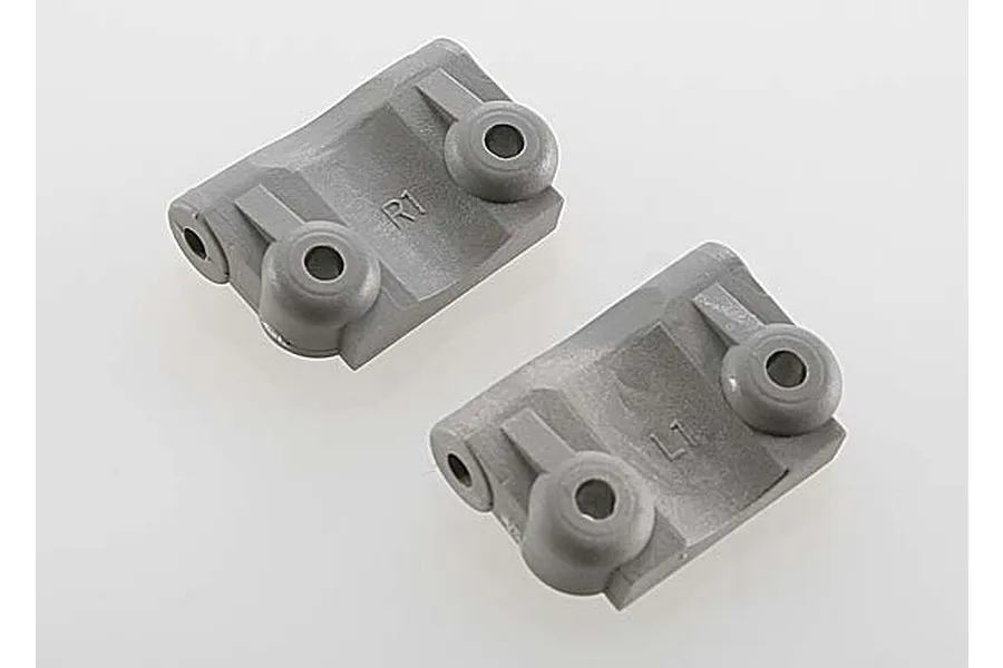 Traxxas Rear +/-1 Degree Suspension Arm Mounts 2Pcs - Grey image 149497