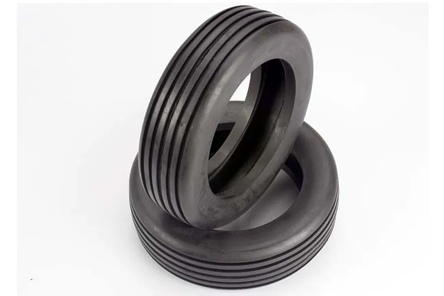 Traxxas 4.9&amp;amp;quot; Front Ribbed Monster Buggy Tyres 2Pcs image 149526