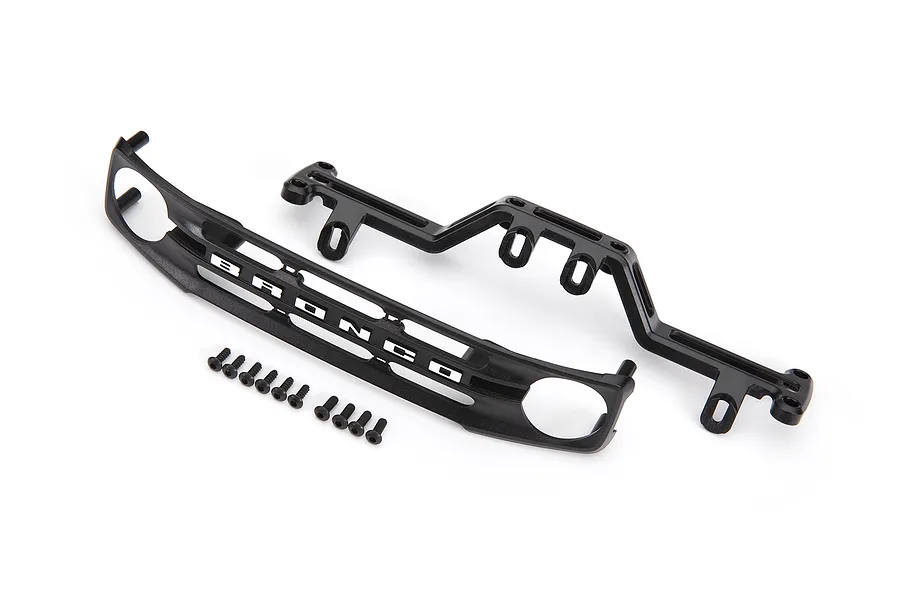 Traxxas Ford Bronco 2021 Black Grille with Mount image 149533
