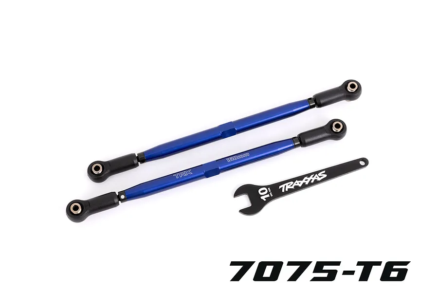 Traxxas Aluminium 188mm Front Toe Links 2Pcs - Blue image 149536