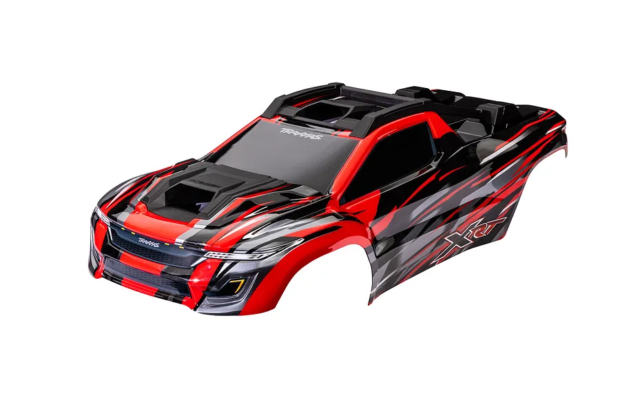 Traxxas 1/6 XRT Clipless Painted Body Shell - Red image 149539