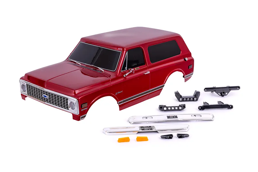 Traxxas 1/10 Chevrolet Blazer Painted Body Shell - Red image 149552