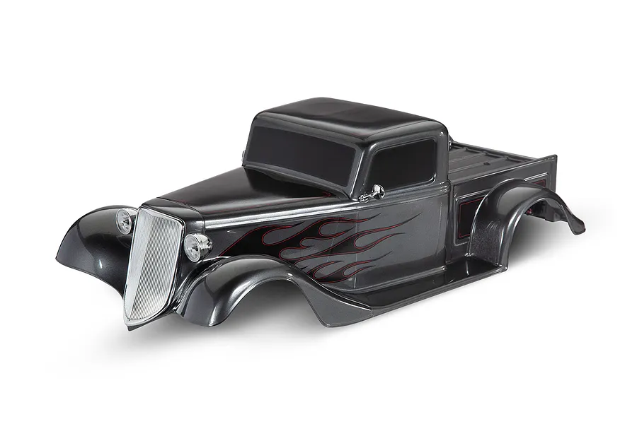 Traxxas 1/10 4-Tec Factory Five &amp;amp;#039;35 Hot Rod Painted Body Shell - Silver image 149553