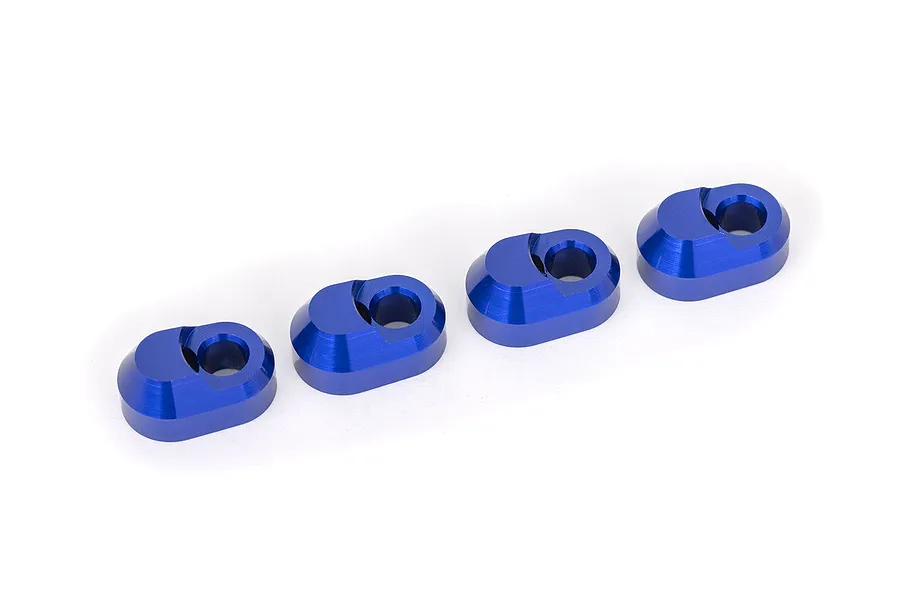 Traxxas Aluminium Suspension Pin Retainers 4Pcs - Blue image 149565