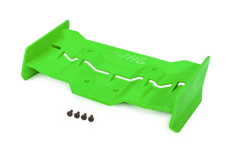 Traxxas High Downforce Rear Wing - Green image 149577