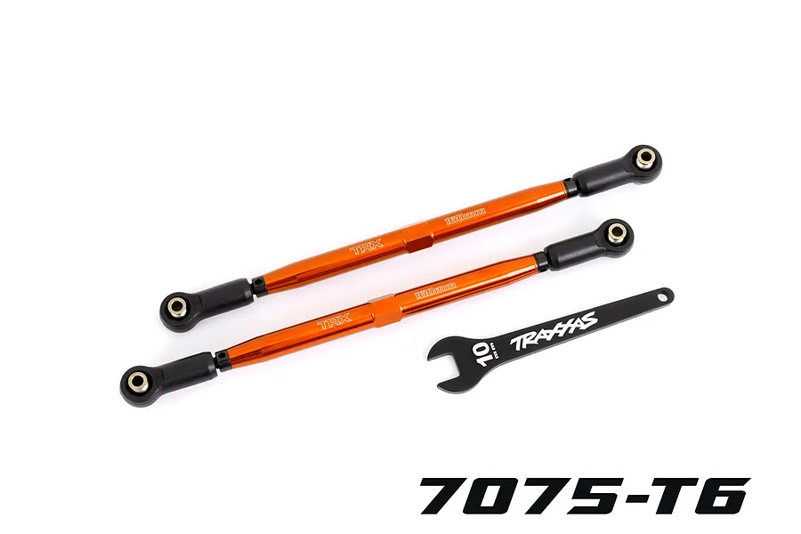 Traxxas Aluminium 188mm Front Toe Links 2Pcs - Orange image 149579