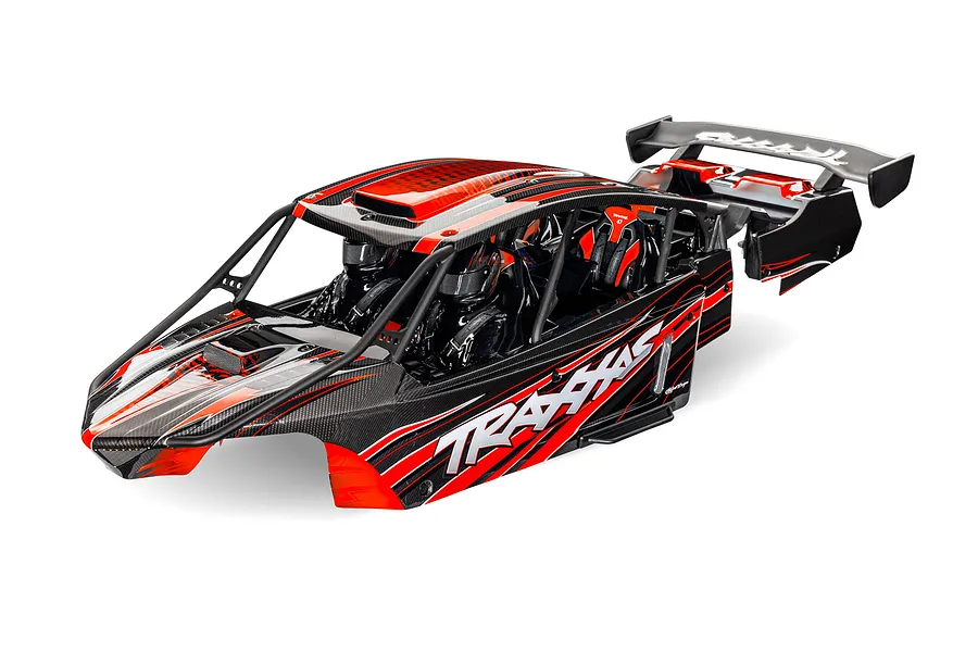 Traxxas 1/5 Funco Pro Scale Sand Car Painted Body Shell - Red image 149612