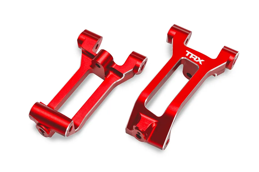 Traxxas Aluminium Hub Carriers (C-Hubs) with Threadlock 4Pcs - Red image 149617