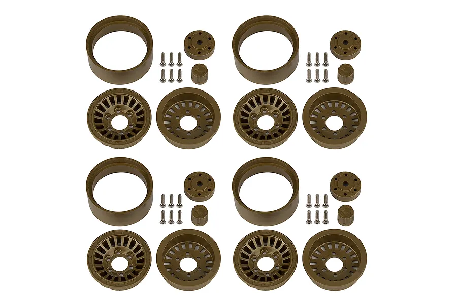 Element RC 1.55&amp;quot; Enduro Urbine Beadlocked Rims - Bronze image 149673