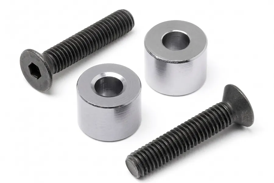 Maverick Aluminium Engine Posts and Fine Thread Countersunk Head Screws 4Pcd image 149937