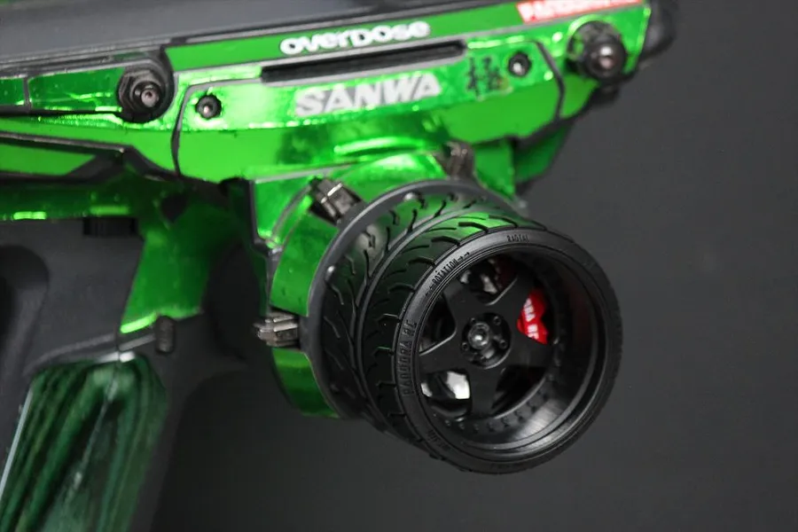 Pandora RC Sanwa M17/MT-5/MT-44 Transmitter Steering Wheel - RWB-S1 image 3