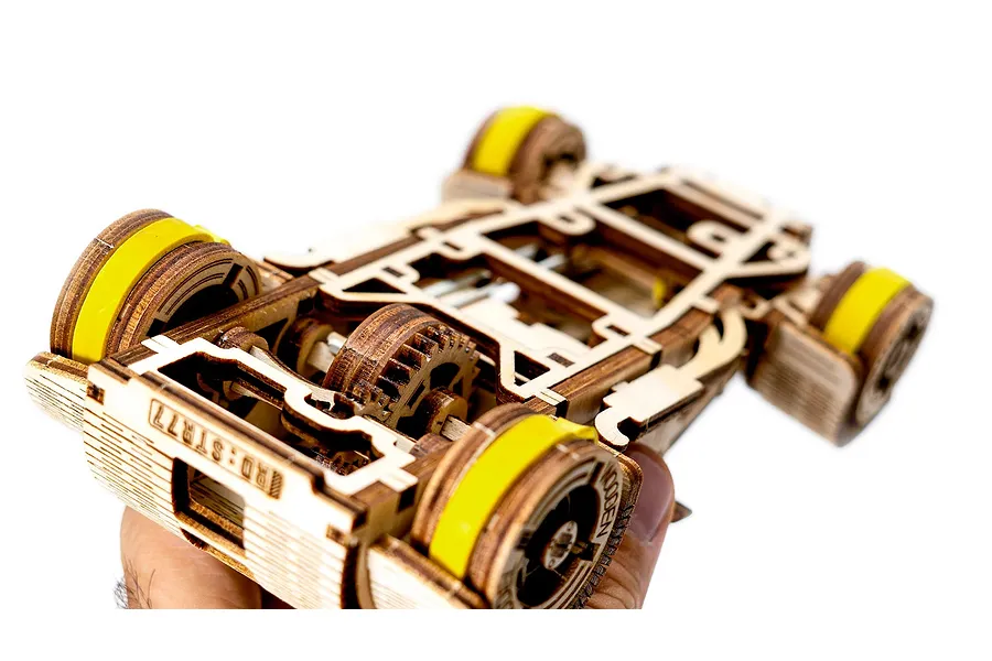 Revell 1/32 Tiny Adventures Roadster Scaled Wooden Model Kit image 150082