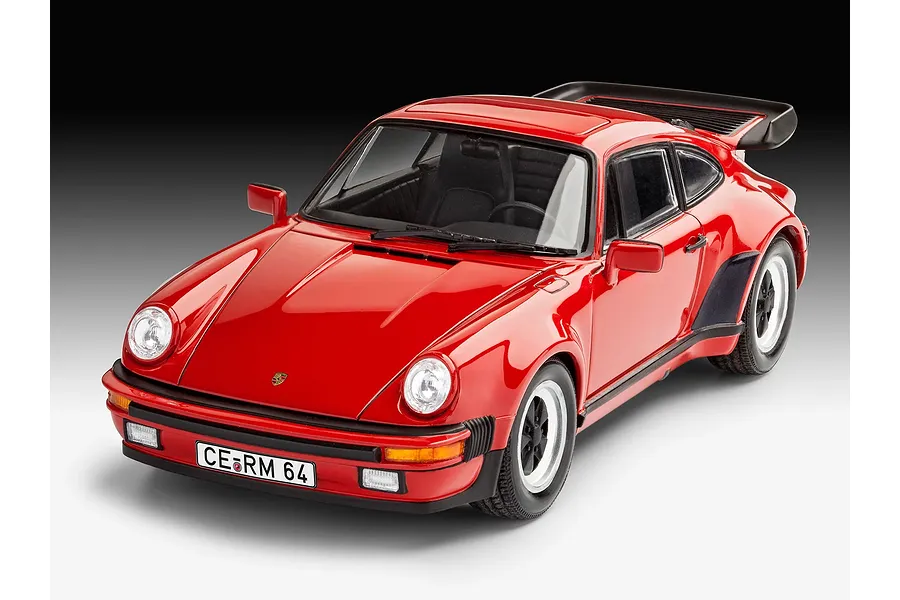 Revell 1/24 1975 Porsche 911 Turbo 50th Anniversary Scaled Plastic Model Starter Kit image 3