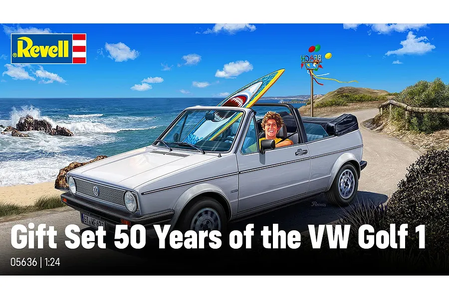 Revell 1/24 1974 VW Golf 1 Scaled Plastic Model Starter Kit - 50 Years of the VW Golf 1 image 11