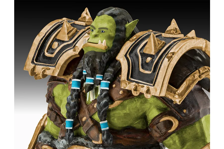 Revell 1/16 The Orc Thrall: World of Warcraft Scaled Plastic Model Starter Kit image 150240
