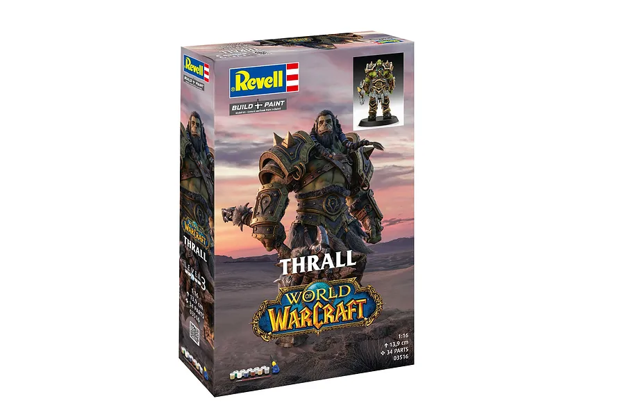 Revell 1/16 The Orc Thrall: World of Warcraft Scaled Plastic Model Starter Kit image 150251