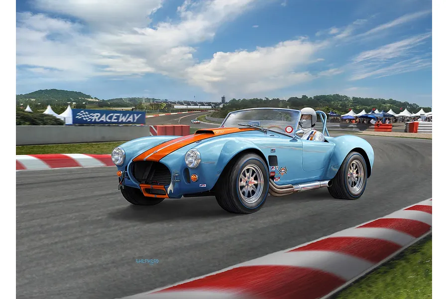 Revell 1/24 Shelby Cobra 427 &amp;#039;65 Scaled Plastic Model Starter Kit image 2