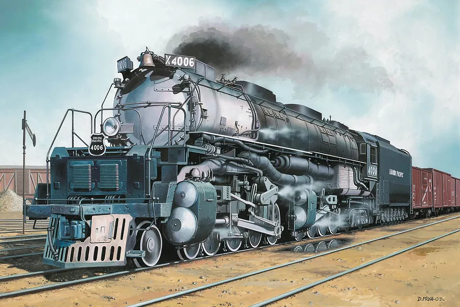 Revell 1/87 Big Boy Locomotive Scaled Plastic Model Starter Kit image 150294