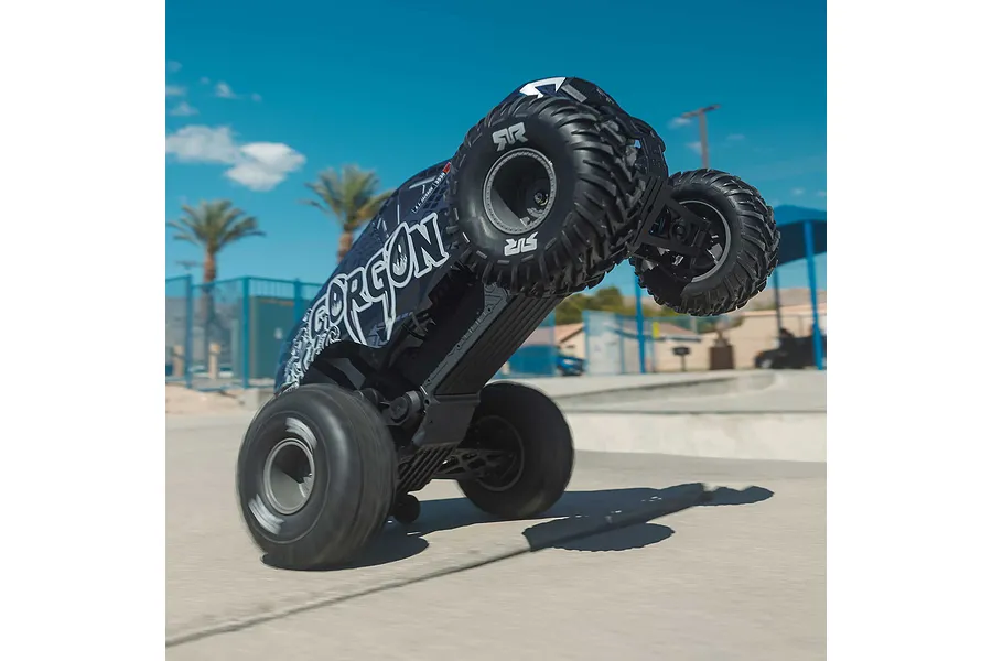 ARRMA Gorgon 223S RC Monster Truck Electric Brushless 2WD 1/10 Scale RTR - Blue/Black image 18