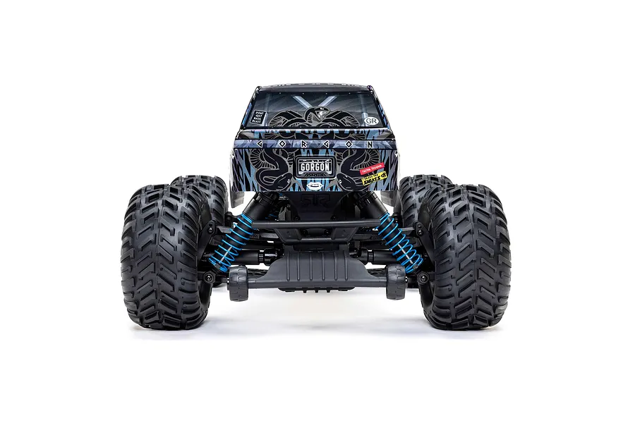 ARRMA Gorgon 223S RC Monster Truck Electric Brushless 2WD 1/10 Scale RTR - Blue/Black image 6
