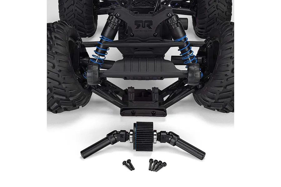 ARRMA Gorgon 223S RC Monster Truck Electric Brushless 2WD 1/10 Scale RTR - Blue/Black image 14