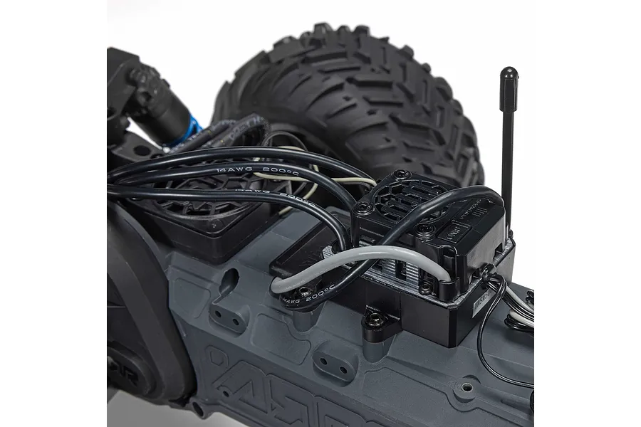 ARRMA Gorgon 223S RC Monster Truck Electric Brushless 2WD 1/10 Scale RTR - Blue/Black image 17