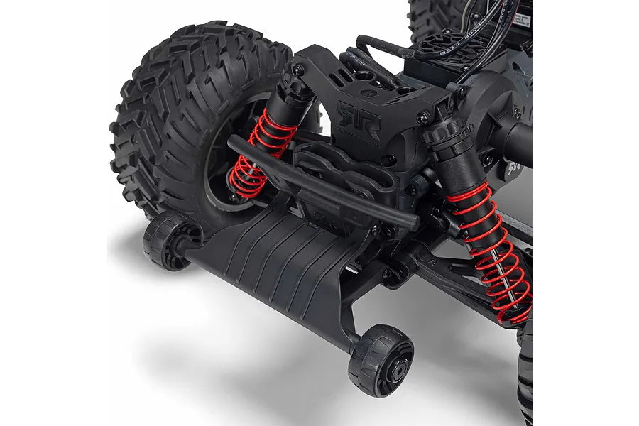 ARRMA Gorgon 223S RC Monster Truck Electric Brushless 2WD 1/10 Scale RTR - Red/Black image 12