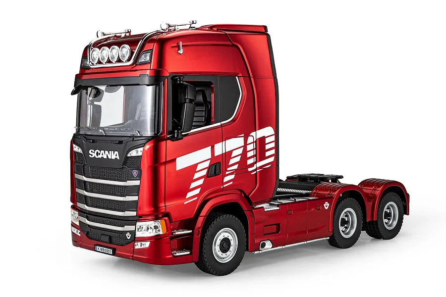 Huina Scania 770S RC Semi Truck 4WD 1/18 Scale RTR - Red image 150400