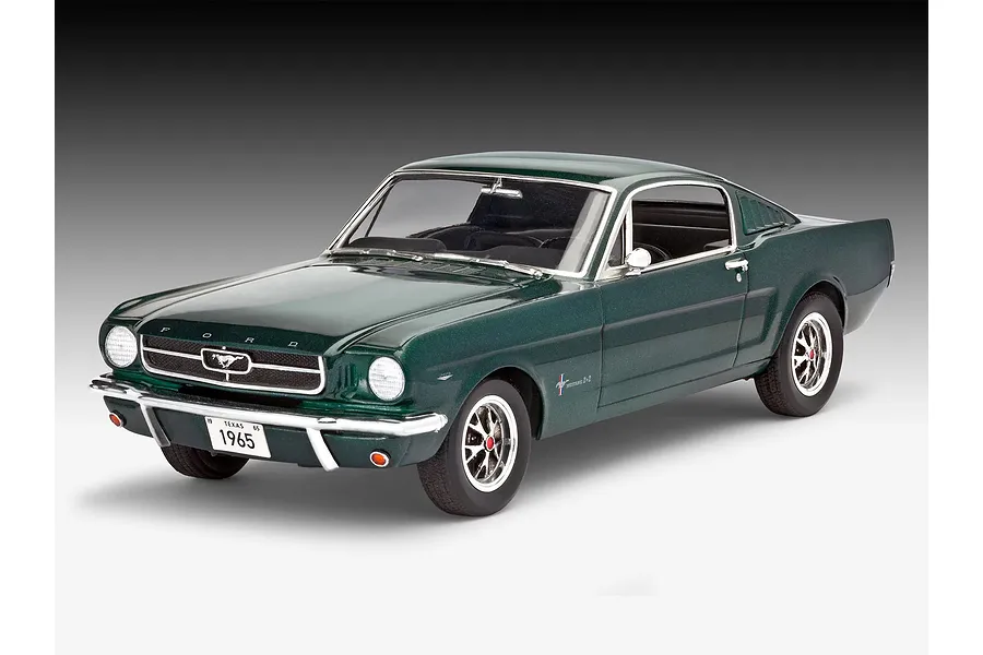 Revell 1/24 1965 Ford Mustang 2+2 Fastback Scaled Plastic Model Starter Kit image 4