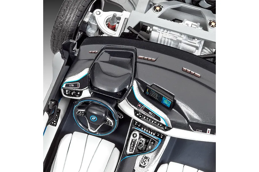 Revell 1/24 BMW i8 Scaled Plastic Model Starter Kit image 150440