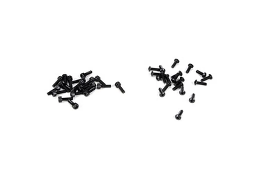 Losi Wheel Screw Set (20Pcs Button and 20Pcs Cap Head) image 15051