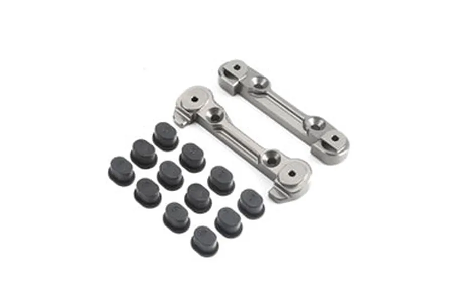 TLR Front Suspension Arm Pin Brace Set image 15054