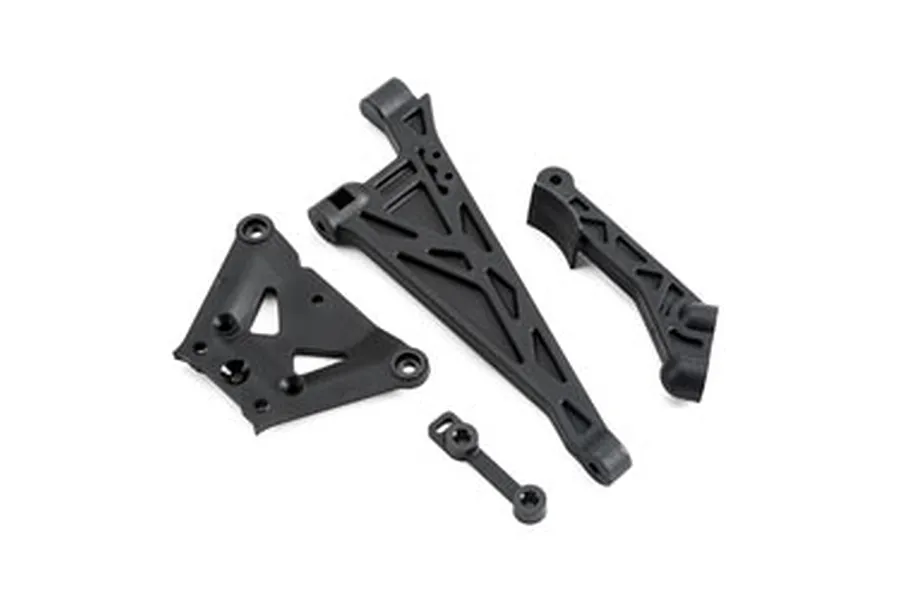 TLR Front and Rear Chassis Brace Set image 15055