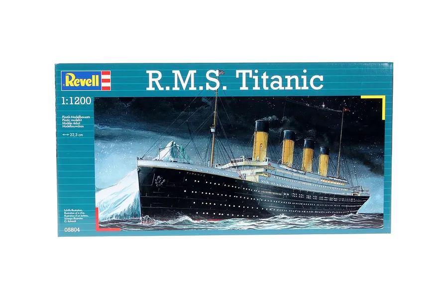 Revell 1/1200 R.M.S. Titanic Scaled Plastic Model Starter Kit image 6