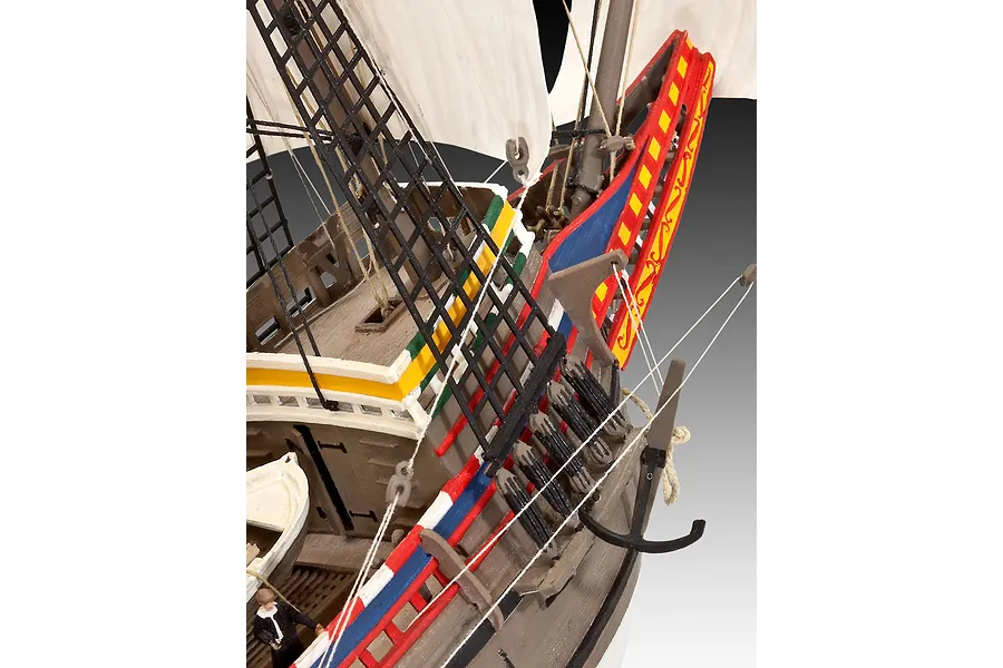 Revell 1/83 Mayflower - 400th Anniversary Scaled Plastic Model Starter Kit image 150746