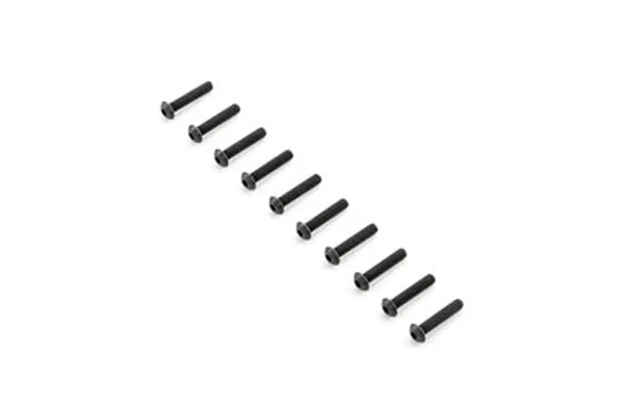 TLR 4x20mm Fine Thread Button Head Screws 10Pcs image 15086