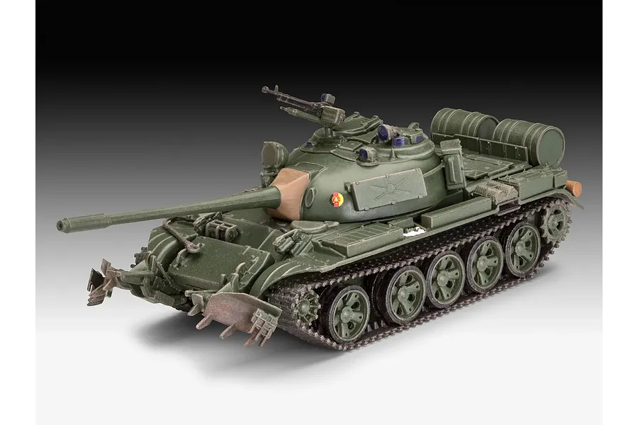 Revell 1/72 T-55A/AM with KMT-6/EMT-5 Mine Plow Scaled Plastic Model Starter Kit image 3