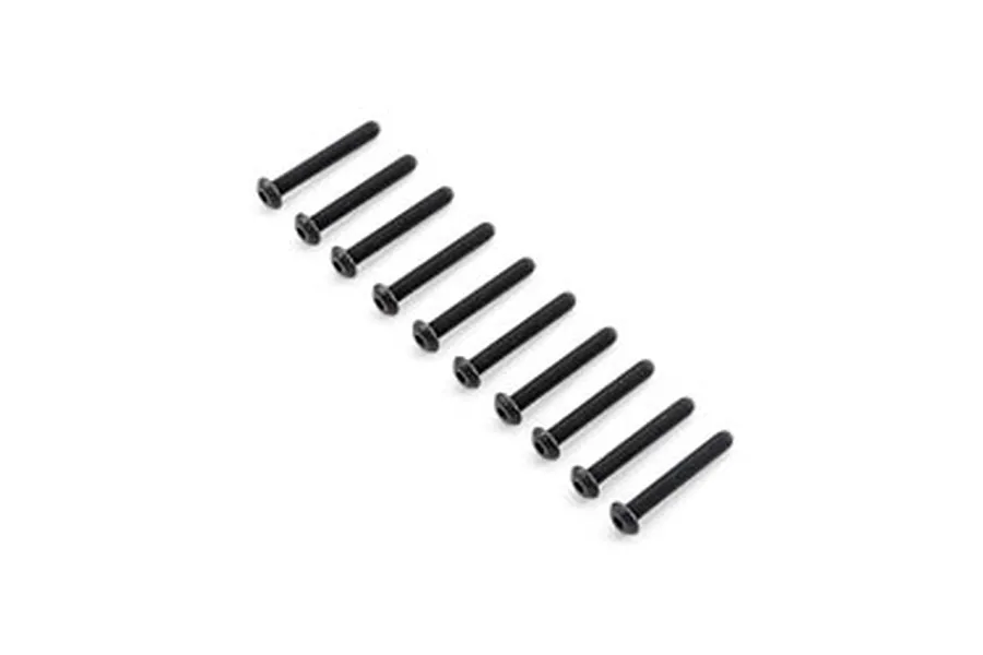 TLR 5x35mm Fine Thread Button Head Screws 10Pcs image 15092