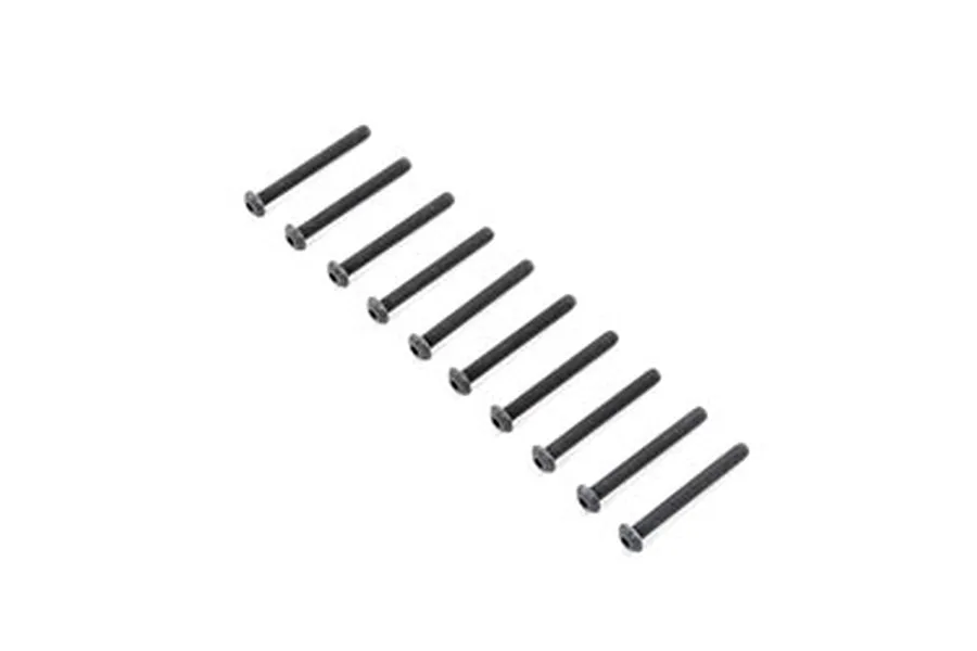 TLR 5x45mm Fine Thread Button Head Screws 10Pcs image 15093