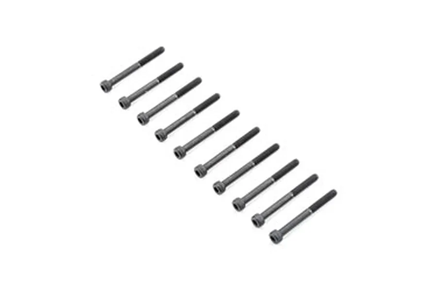 TLR 5x50mm Fine Thread Cap Head Screws 10Pcs image 15097
