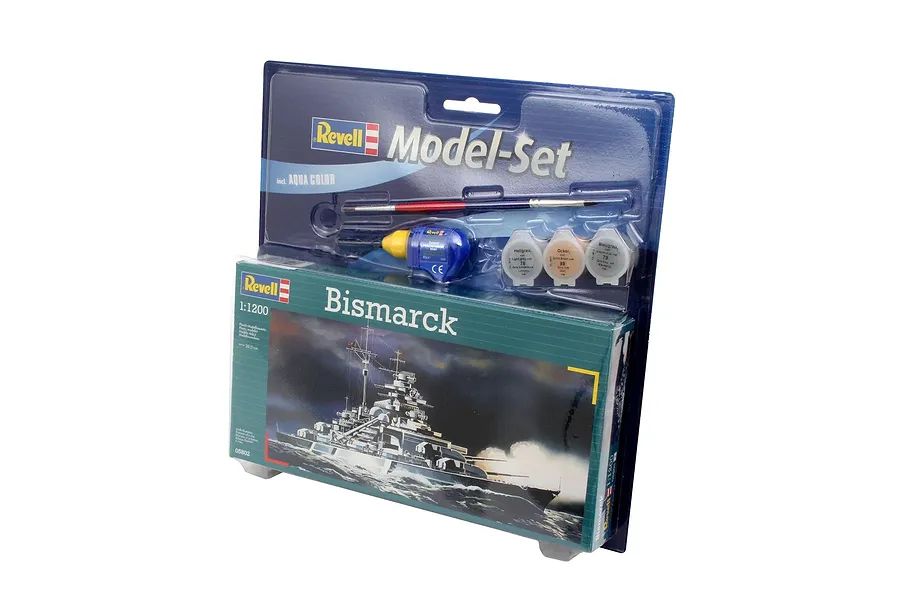 Revell 1/1200 Bismarck Battleship Scaled Plastic Model Starter Kit image 5