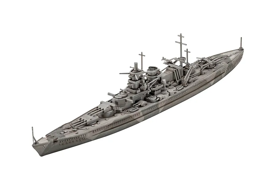 Revell 1/1200 Gneisenau Battleship Scaled Plastic Model Starter Kit image 8