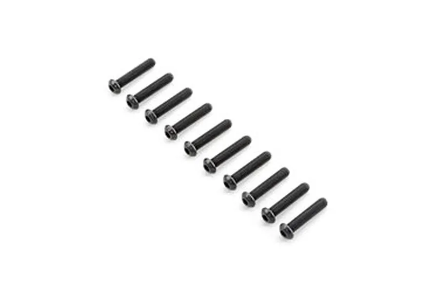 TLR 6x30mm Fine Thread Button Head Screws 10Pcs image 15101