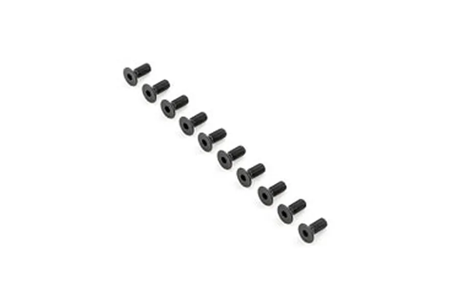 TLR 5x12mm Fine Thread Countersunk Head Screws 10Pcs image 15102