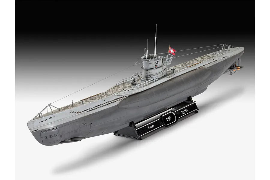 Revell 1/144 Das Boot U96 Submarine 40th Anniversary Scaled Plastic Model Starter Kit image 9